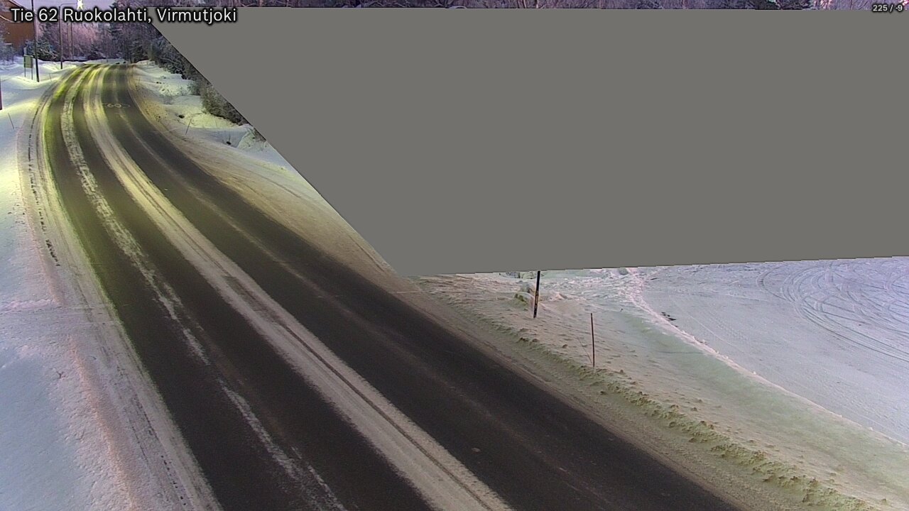 Kelikamerat Kuva Tie 62 Virmutjoki, Ruokolahti, Etelä-Karjala