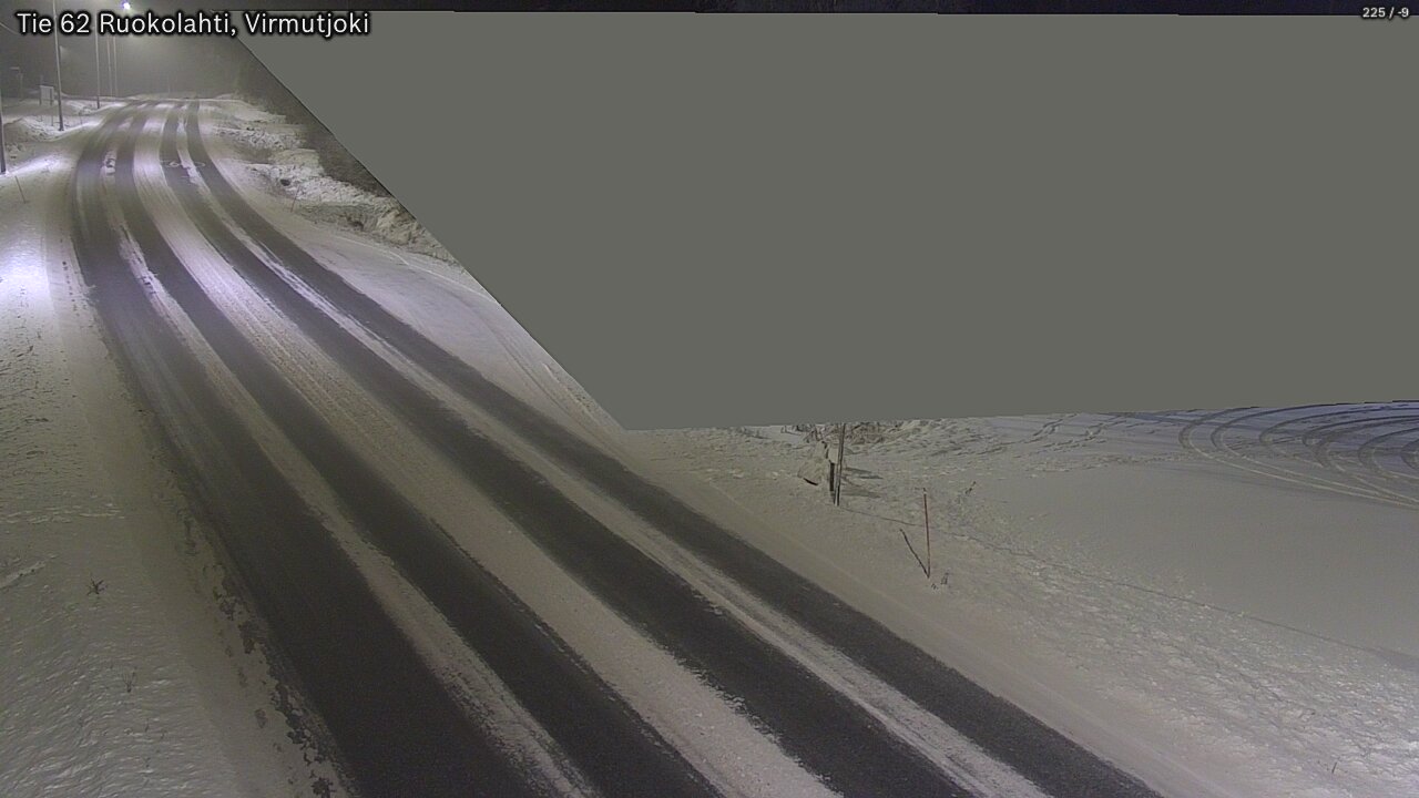 Weather Camera Image Road 62 Virmutjoki, Ruokolahti, Etelä-Karjala