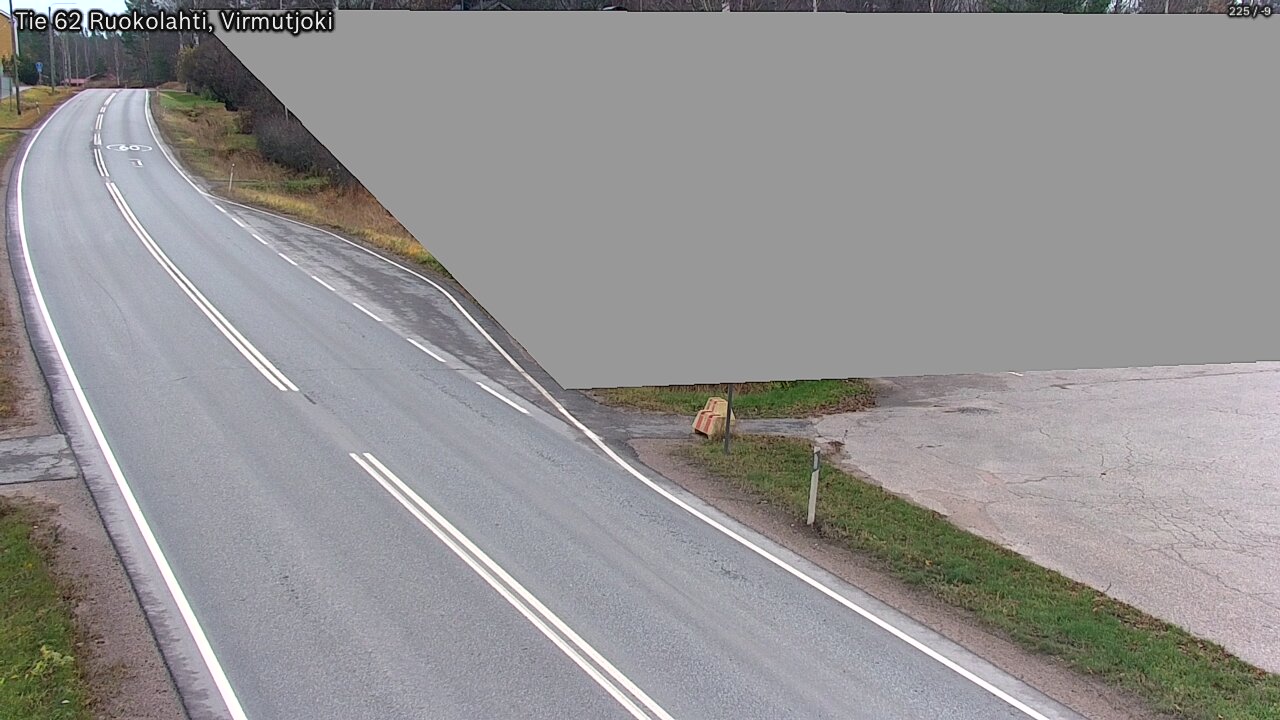 Weather Camera Image Road 62 Virmutjoki, Ruokolahti, Etelä-Karjala