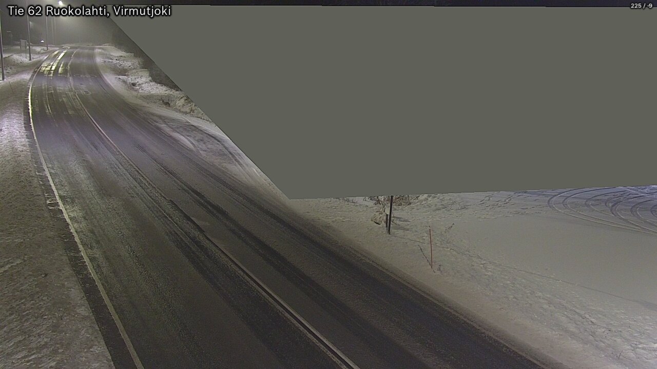 Weather Camera Image Road 62 Virmutjoki, Ruokolahti, Etelä-Karjala