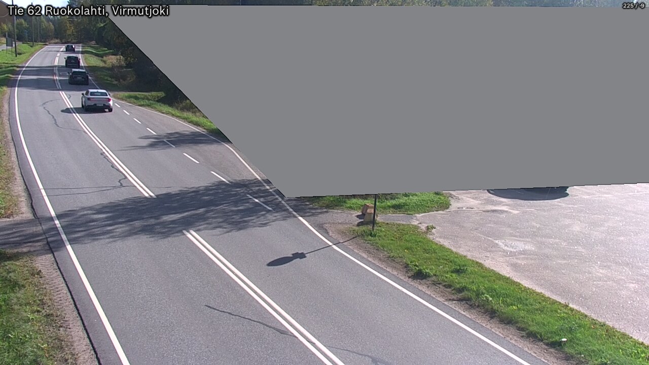 Weather Camera Image Road 62 Virmutjoki, Ruokolahti, Etelä-Karjala