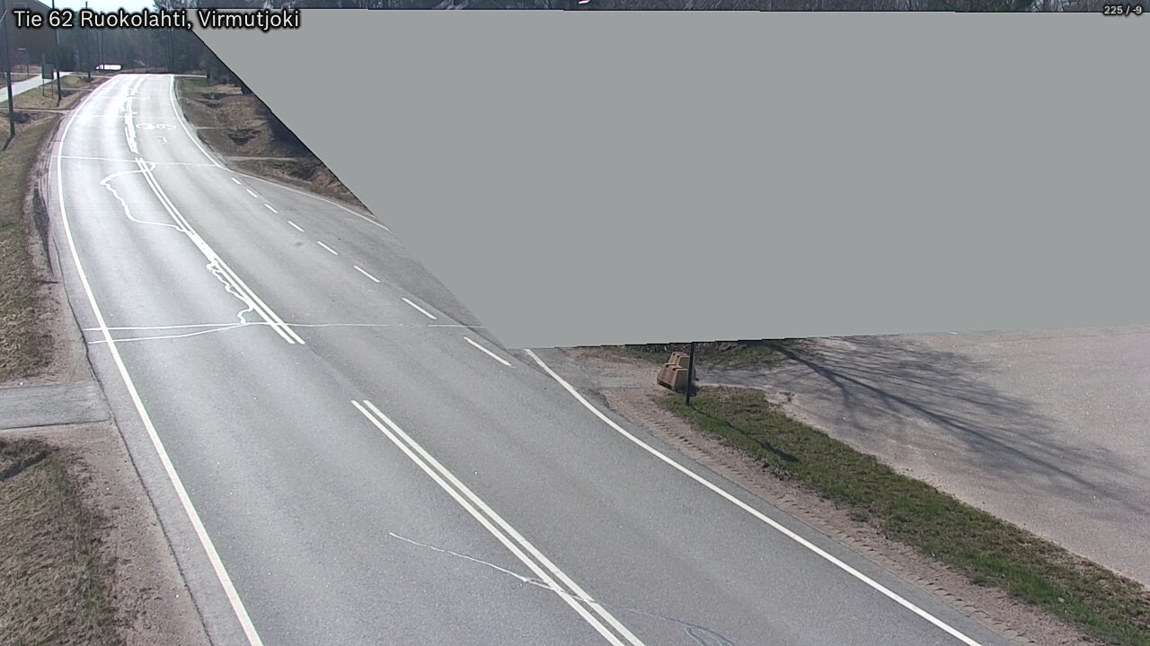 Weather Camera Image Väg 62 Virmutjoki, Ruokolahti, Etelä-Karjala