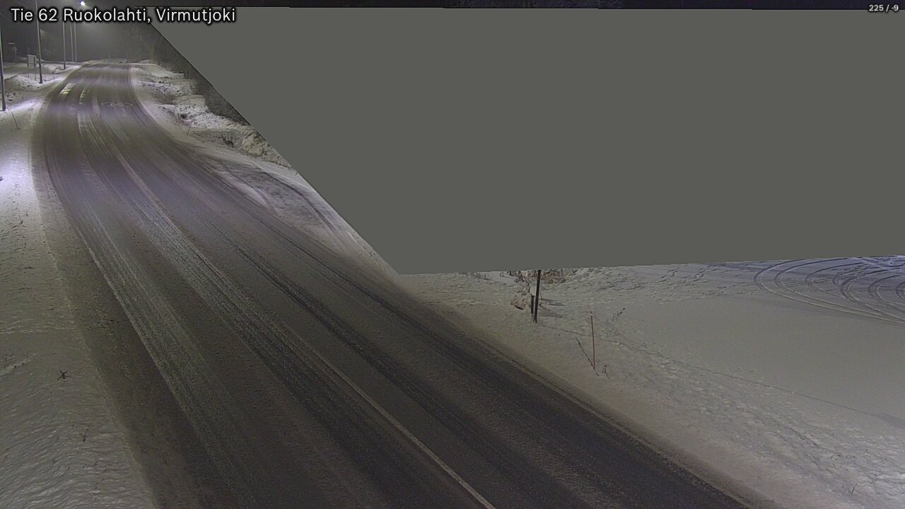 Weather Camera Image Road 62 Virmutjoki, Ruokolahti, Etelä-Karjala