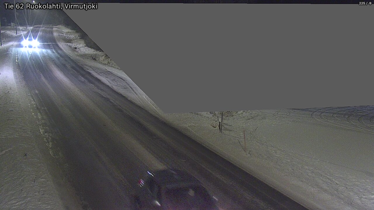 Weather Camera Image Road 62 Virmutjoki, Ruokolahti, Etelä-Karjala