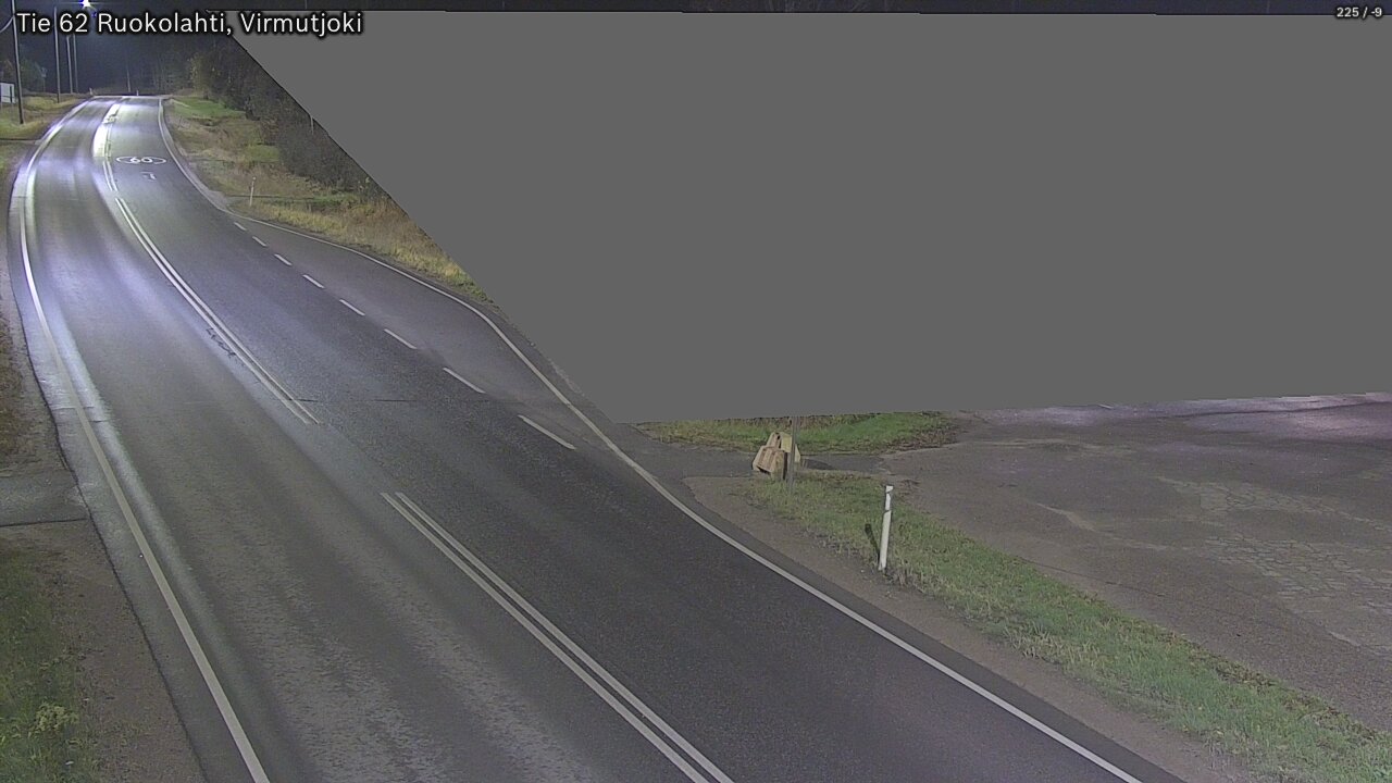 Weather Camera Image Väg 62 Virmutjoki, Ruokolahti, Etelä-Karjala