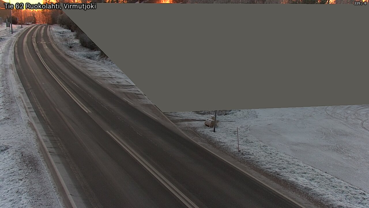 Kelikamerat Kuva Tie 62 Virmutjoki, Ruokolahti, Etelä-Karjala