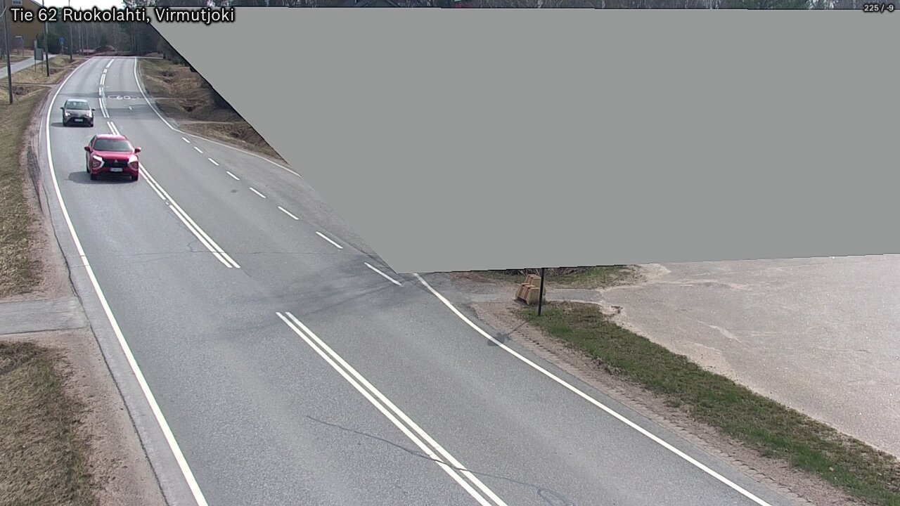 Weather Camera Image Väg 62 Virmutjoki, Ruokolahti, Etelä-Karjala