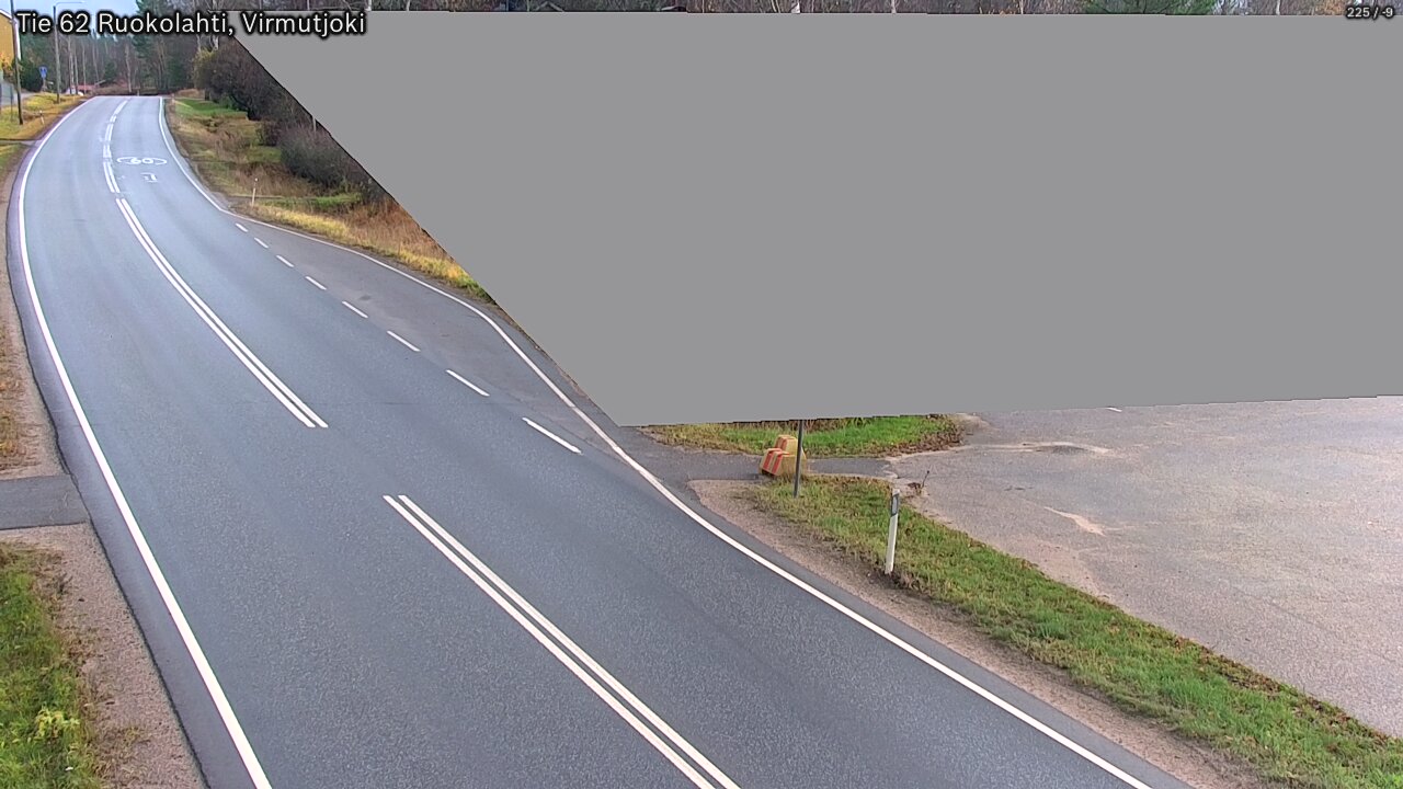 Kelikamerat Kuva Tie 62 Virmutjoki, Ruokolahti, Etelä-Karjala