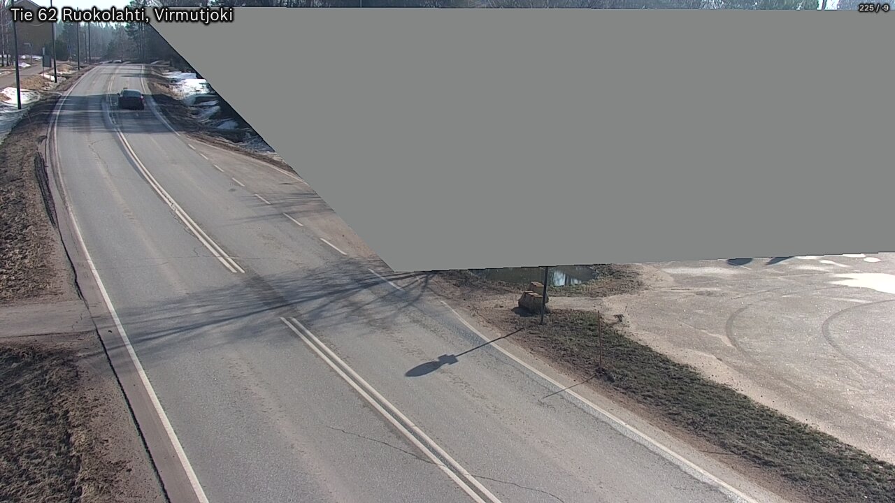 Weather Camera Image Road 62 Virmutjoki, Ruokolahti, Etelä-Karjala