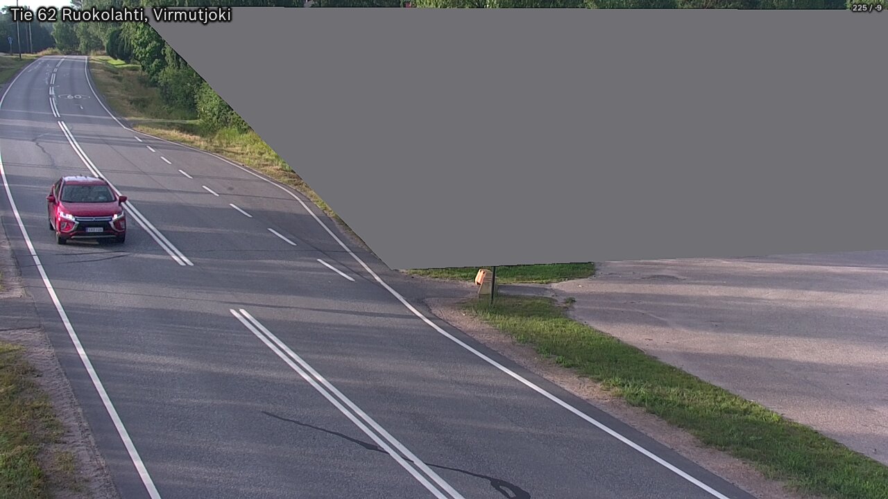 Weather Camera Image Road 62 Virmutjoki, Ruokolahti, Etelä-Karjala