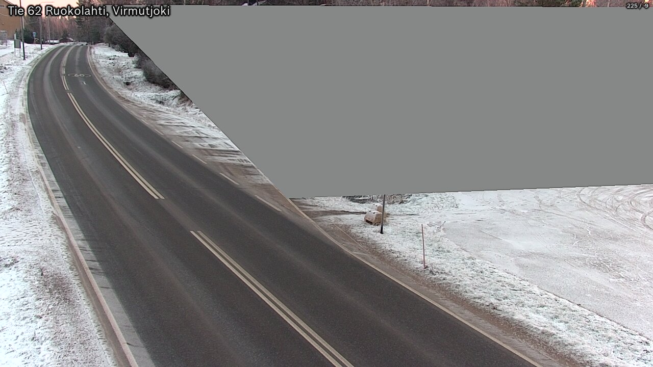 Kelikamerat Kuva Tie 62 Virmutjoki, Ruokolahti, Etelä-Karjala