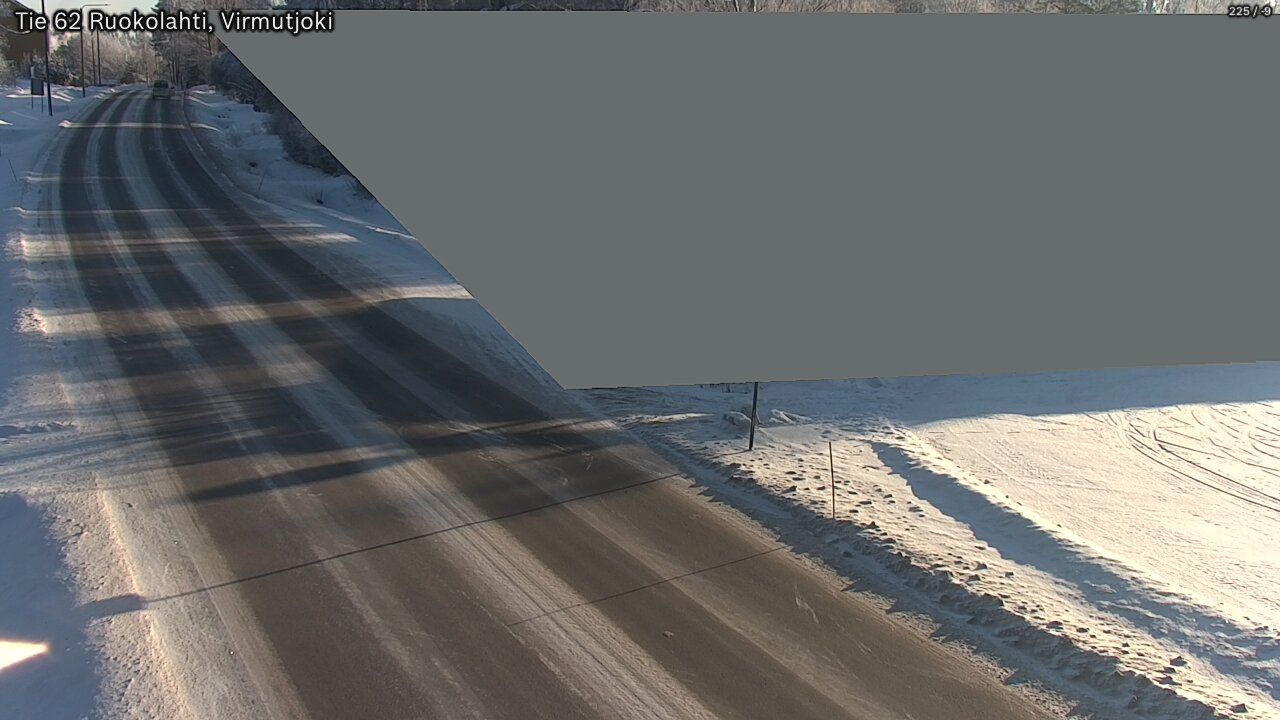 Weather Camera Image Väg 62 Virmutjoki, Ruokolahti, Etelä-Karjala