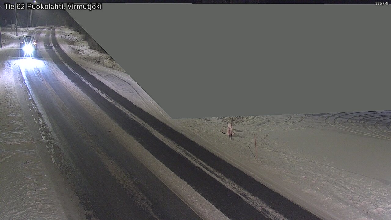 Weather Camera Image Road 62 Virmutjoki, Ruokolahti, Etelä-Karjala