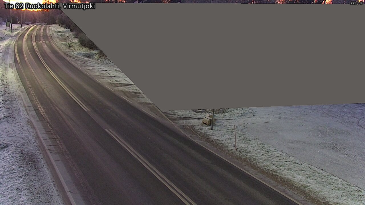 Kelikamerat Kuva Tie 62 Virmutjoki, Ruokolahti, Etelä-Karjala