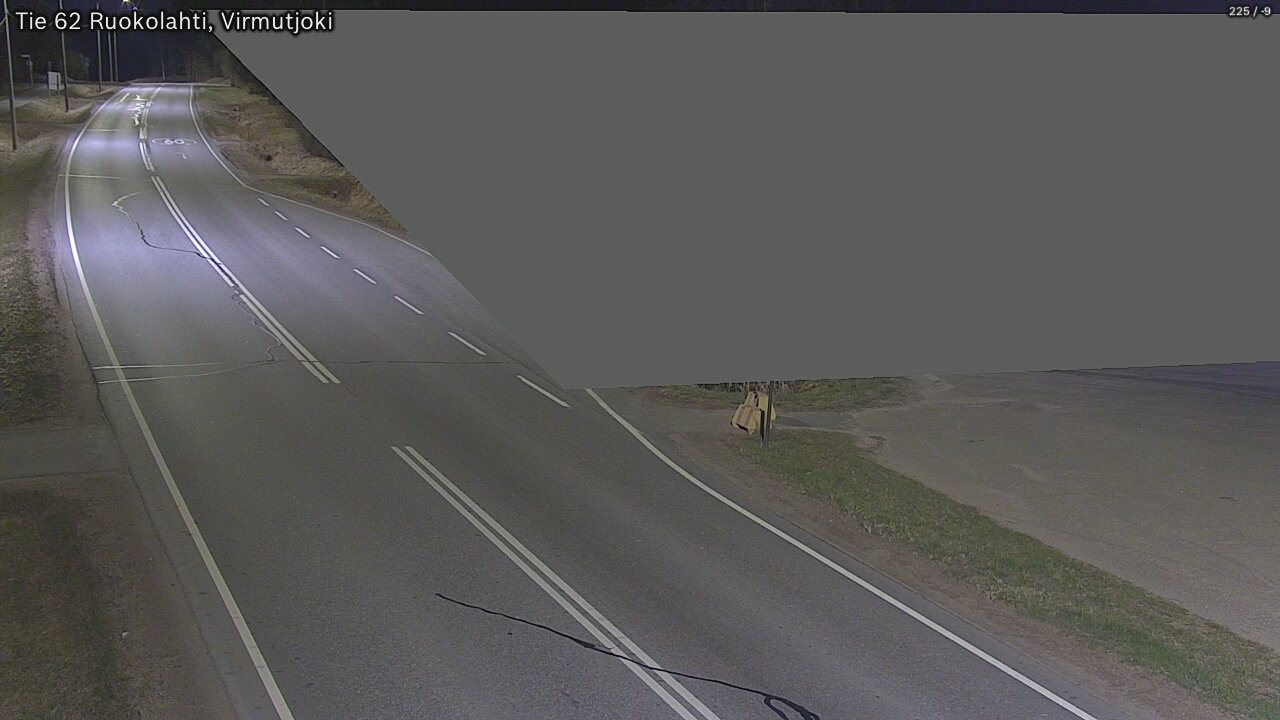Weather Camera Image Väg 62 Virmutjoki, Ruokolahti, Etelä-Karjala