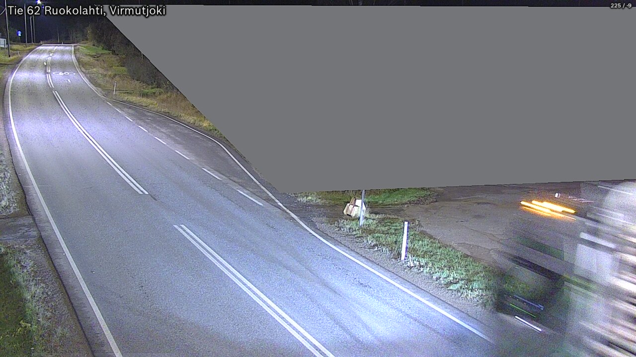 Weather Camera Image Road 62 Virmutjoki, Ruokolahti, Etelä-Karjala