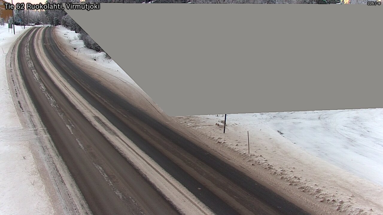 Kelikamerat Kuva Tie 62 Virmutjoki, Ruokolahti, Etelä-Karjala