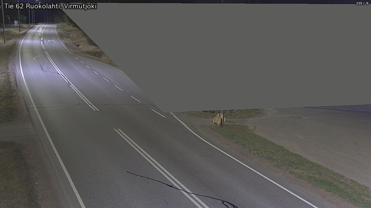 Weather Camera Image Road 62 Virmutjoki, Ruokolahti, Etelä-Karjala