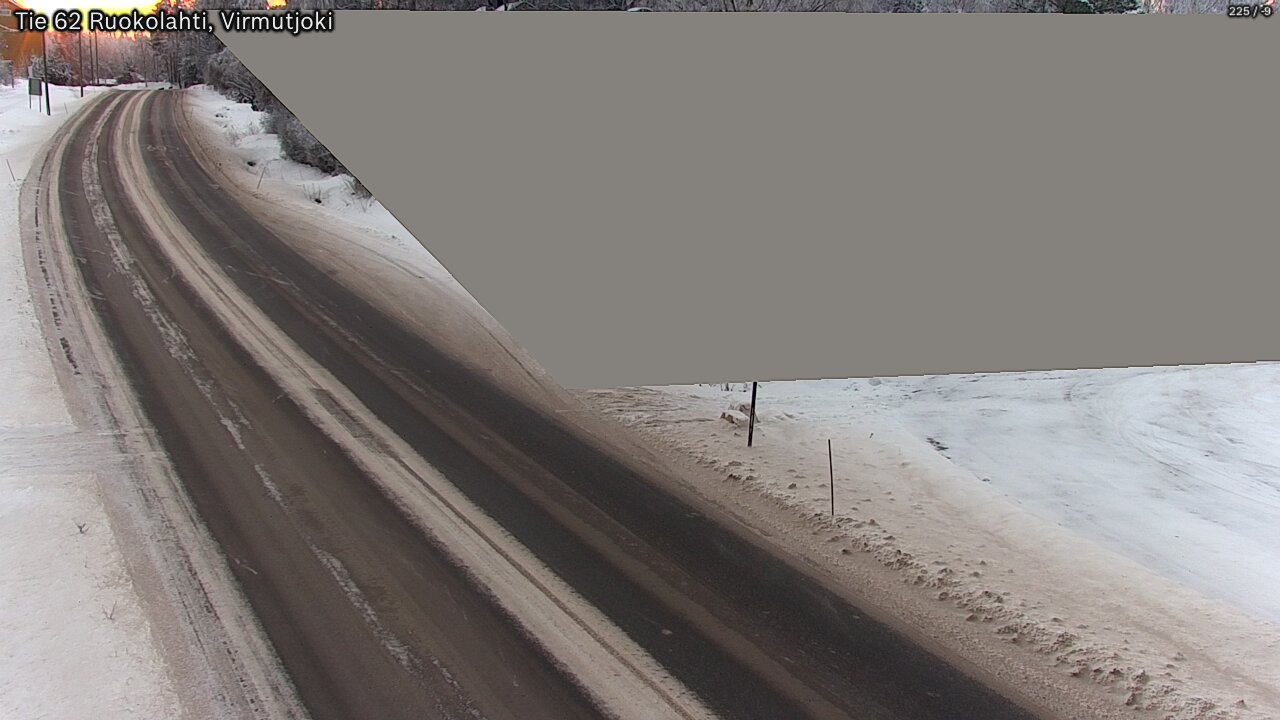 Kelikamerat Kuva Tie 62 Virmutjoki, Ruokolahti, Etelä-Karjala