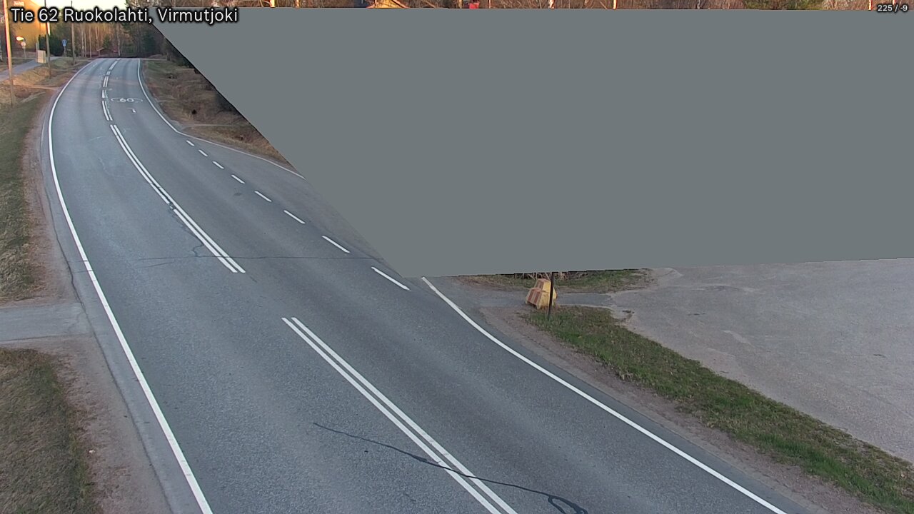 Weather Camera Image Väg 62 Virmutjoki, Ruokolahti, Etelä-Karjala
