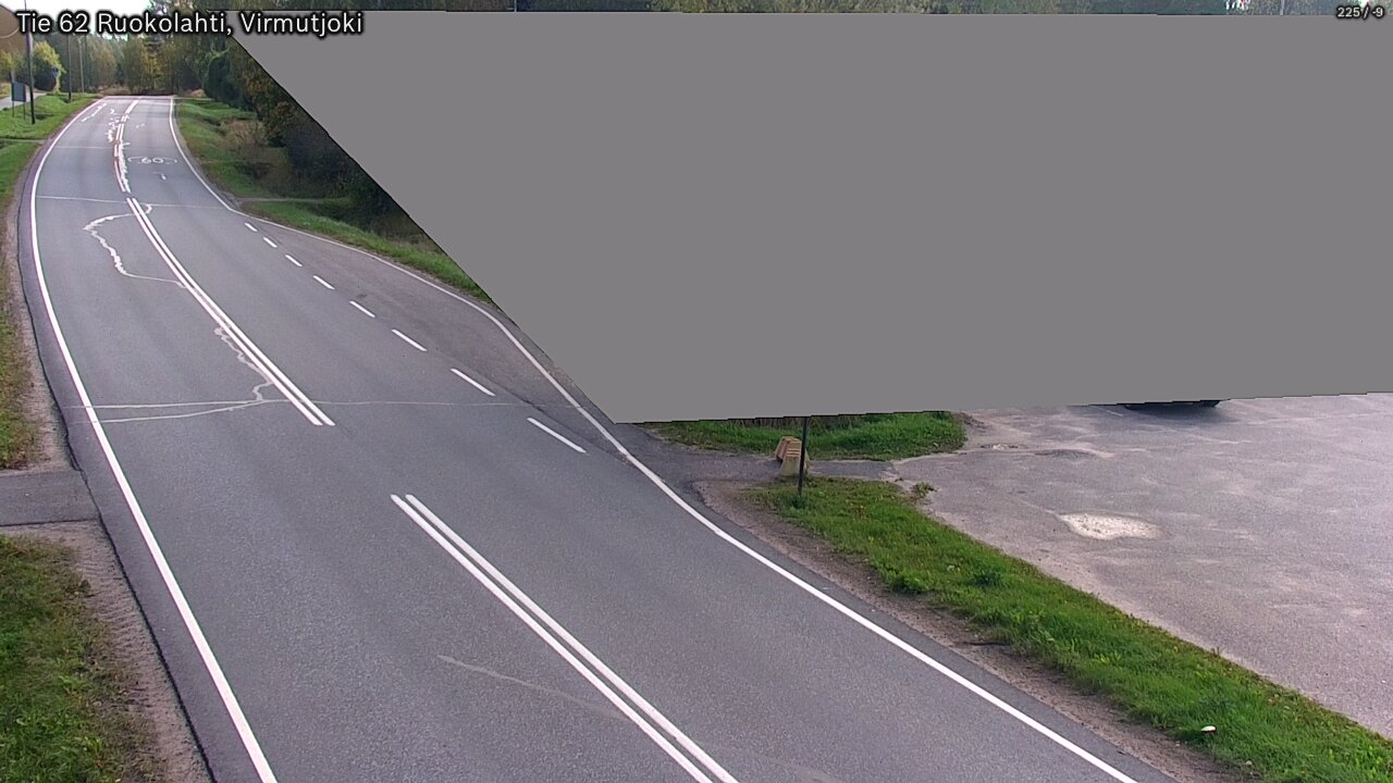 Weather Camera Image Road 62 Virmutjoki, Ruokolahti, Etelä-Karjala