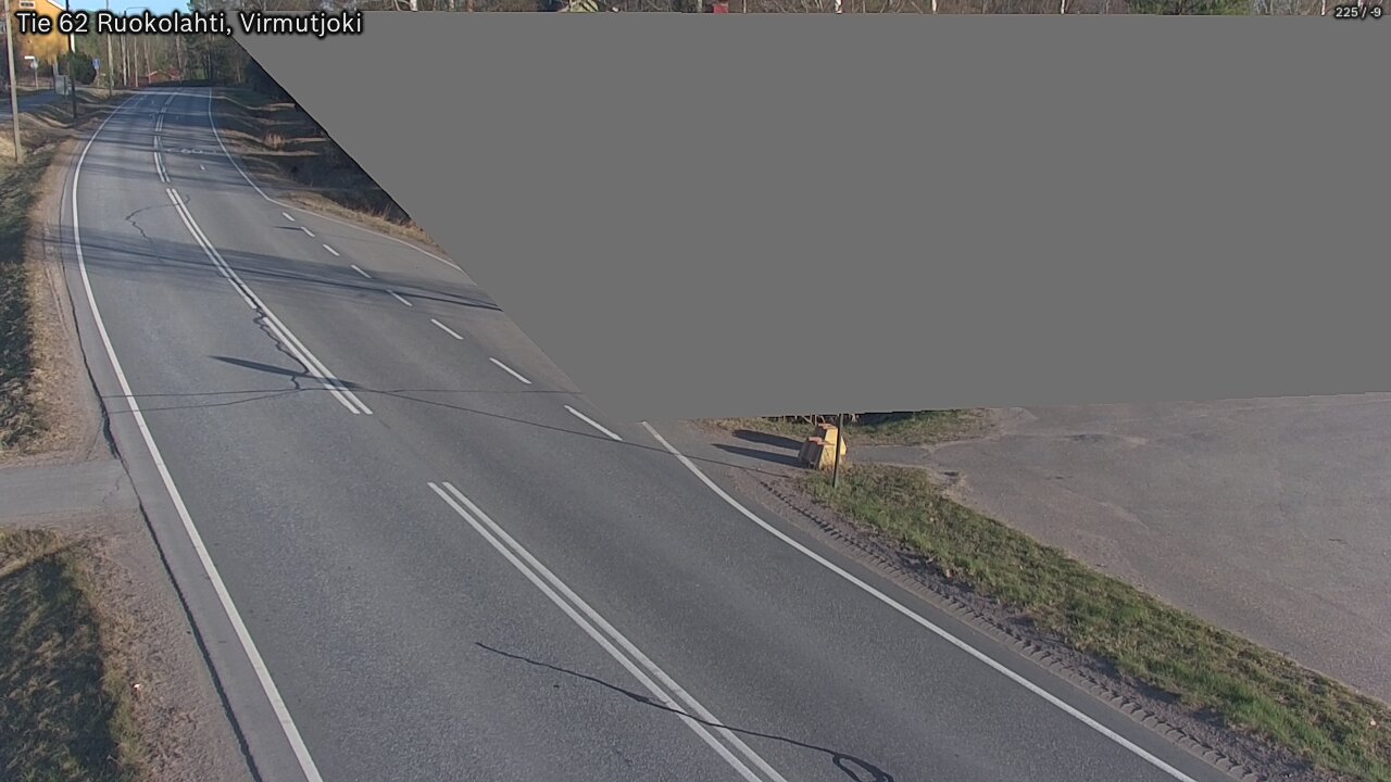 Weather Camera Image Väg 62 Virmutjoki, Ruokolahti, Etelä-Karjala