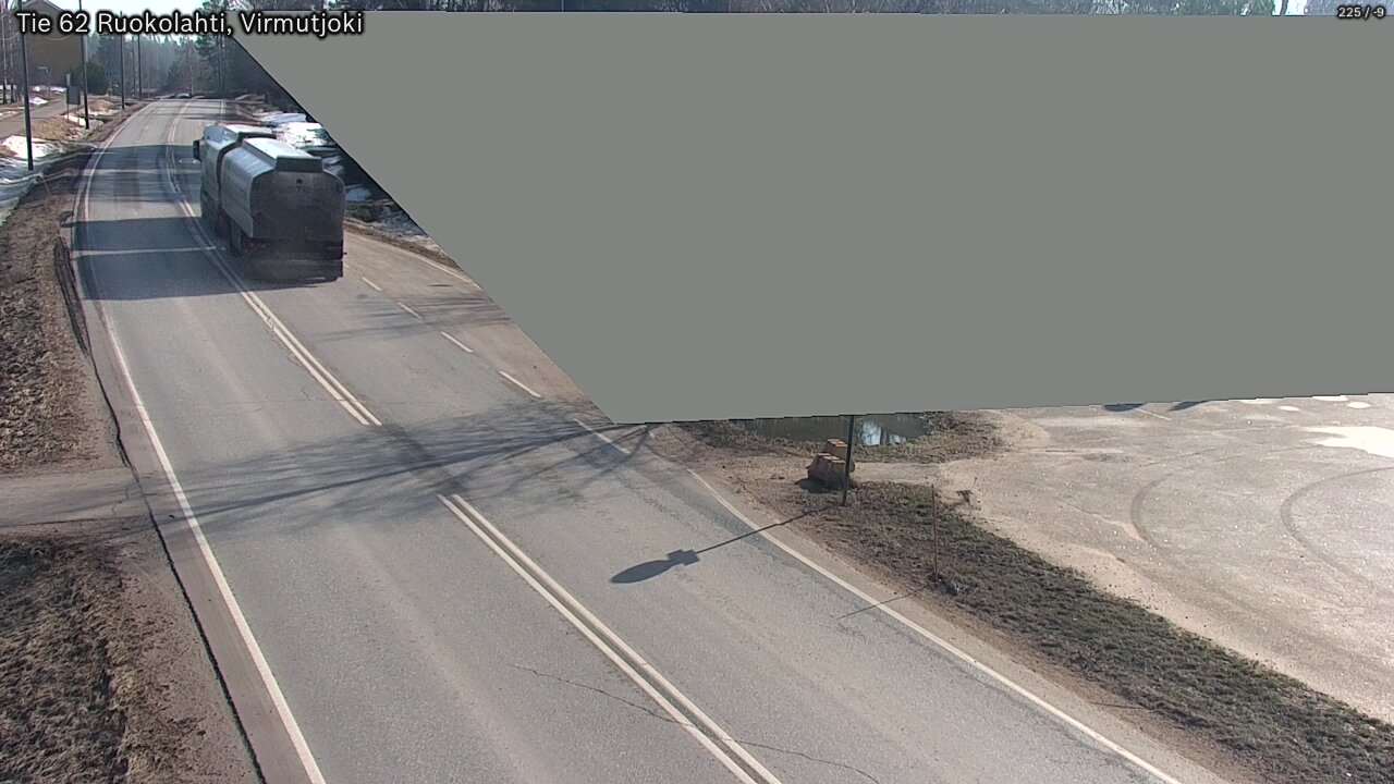 Weather Camera Image Road 62 Virmutjoki, Ruokolahti, Etelä-Karjala