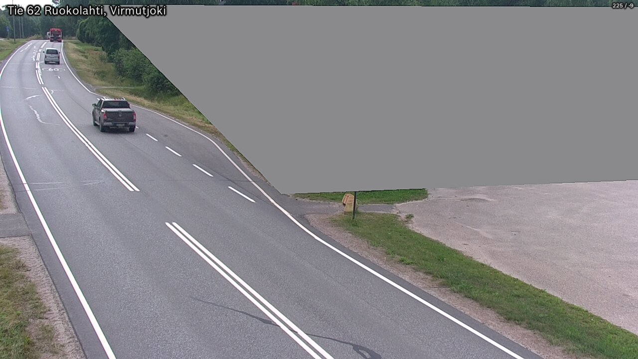 Weather Camera Image Road 62 Virmutjoki, Ruokolahti, Etelä-Karjala