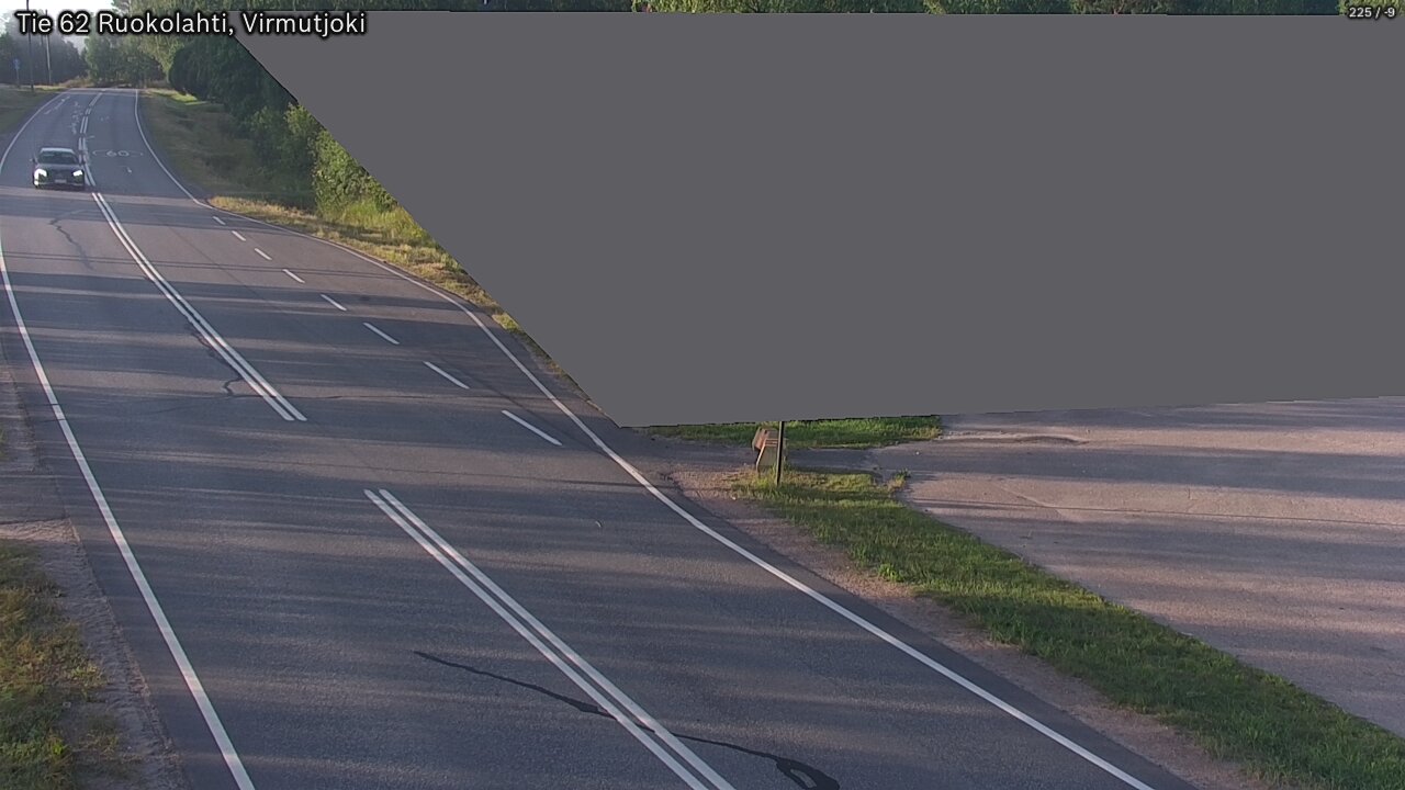 Weather Camera Image Road 62 Virmutjoki, Ruokolahti, Etelä-Karjala