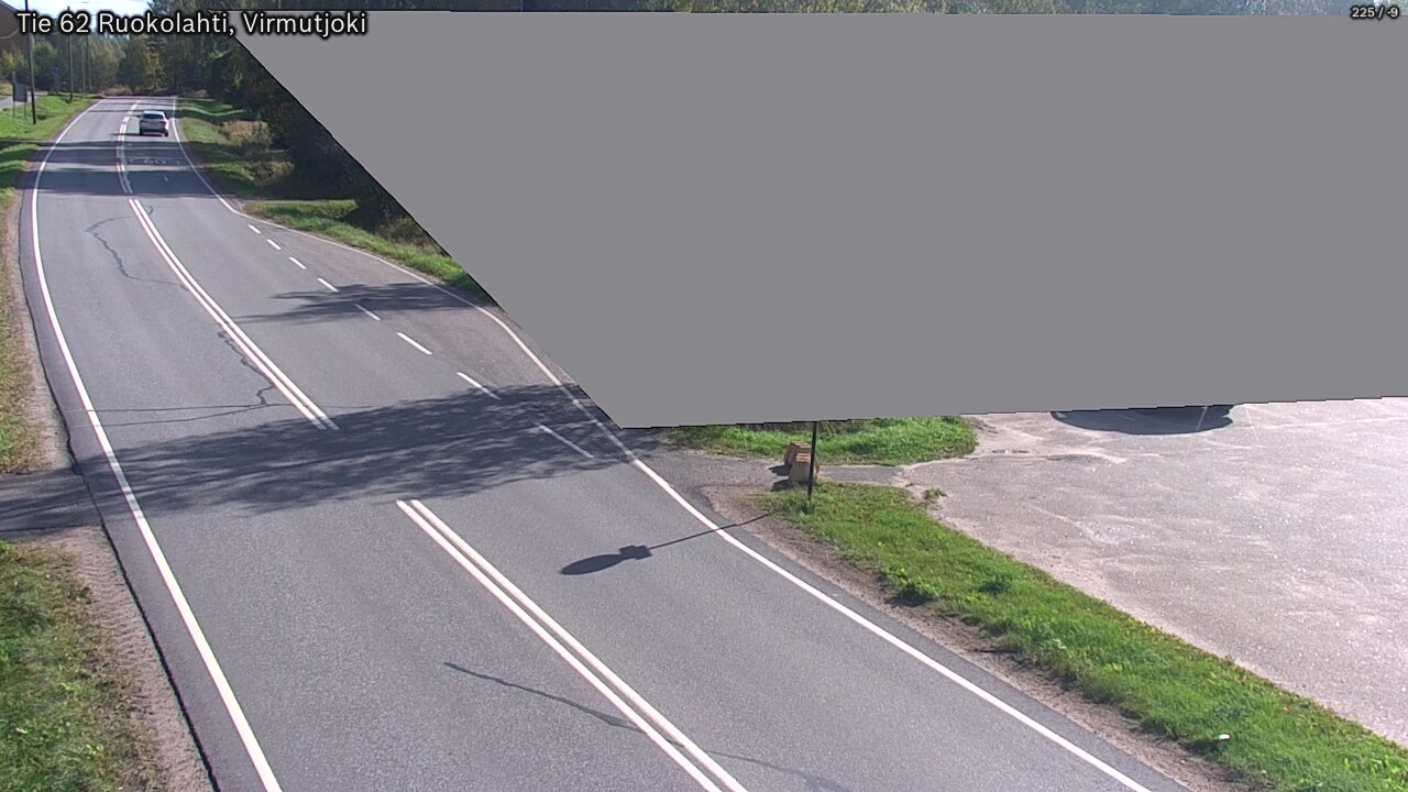 Weather Camera Image Road 62 Virmutjoki, Ruokolahti, Etelä-Karjala