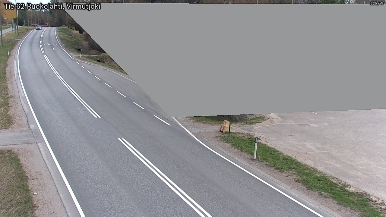 Weather Camera Image Väg 62 Virmutjoki, Ruokolahti, Etelä-Karjala