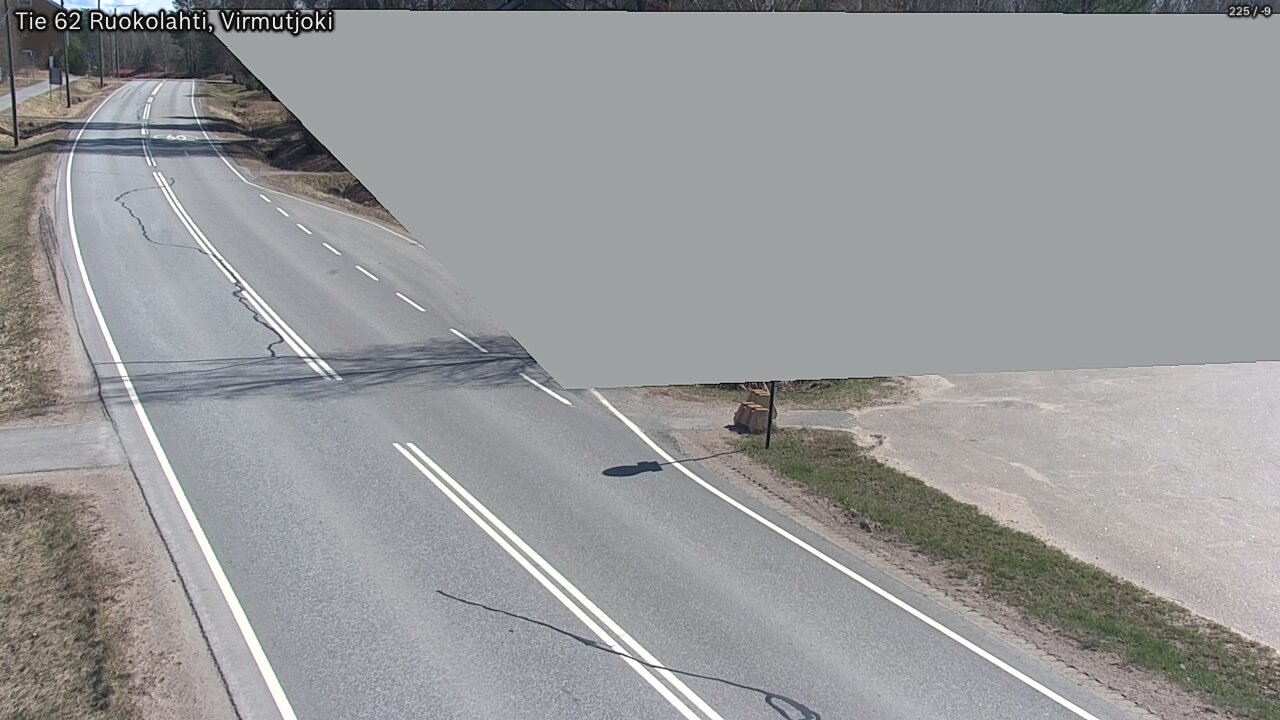 Weather Camera Image Väg 62 Virmutjoki, Ruokolahti, Etelä-Karjala