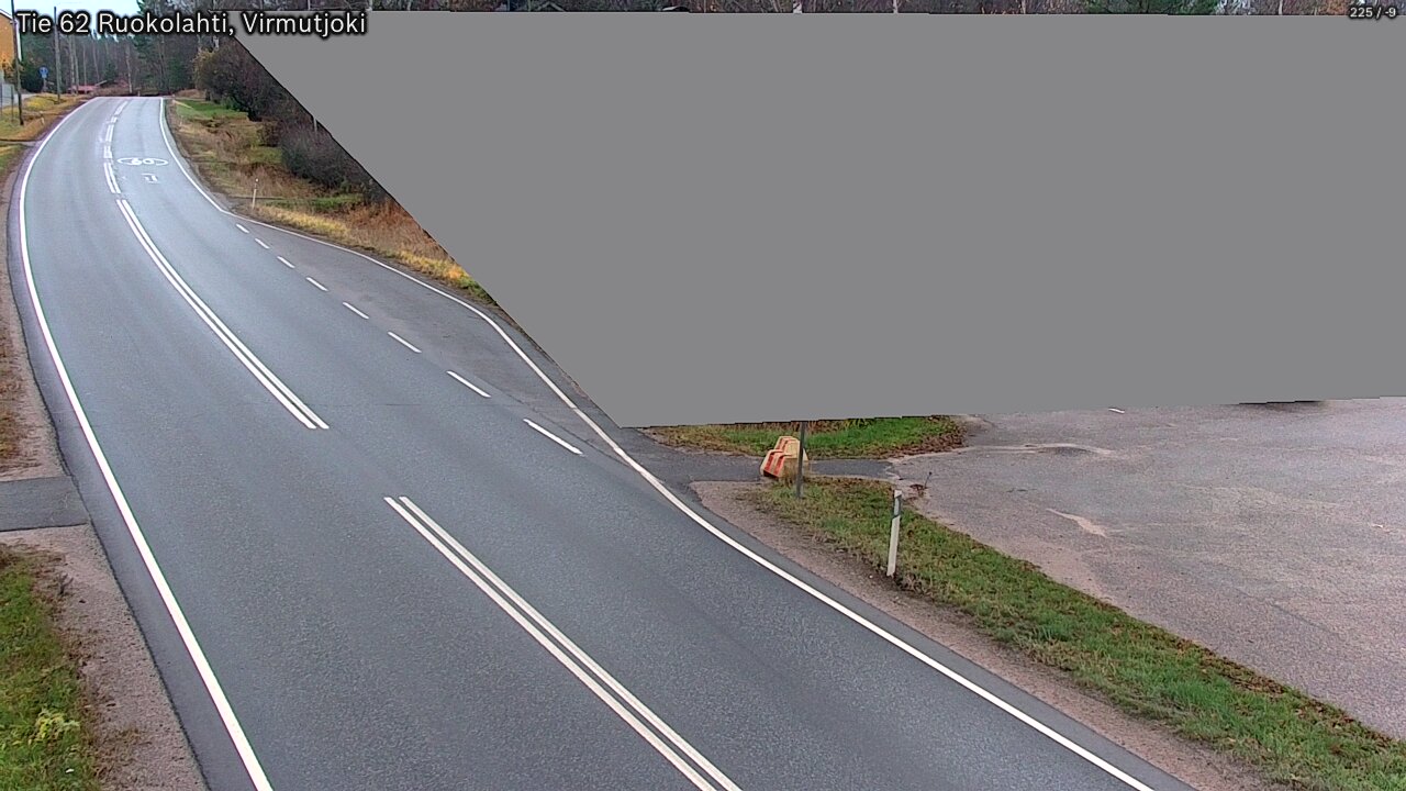 Kelikamerat Kuva Tie 62 Virmutjoki, Ruokolahti, Etelä-Karjala