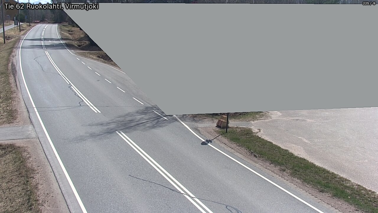 Weather Camera Image Väg 62 Virmutjoki, Ruokolahti, Etelä-Karjala