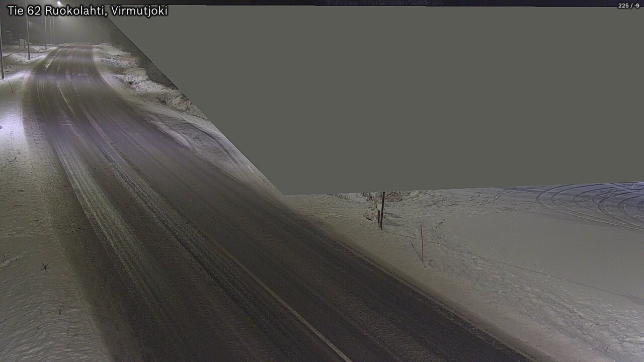 Weather Camera Image Road 62 Virmutjoki, Ruokolahti, Etelä-Karjala