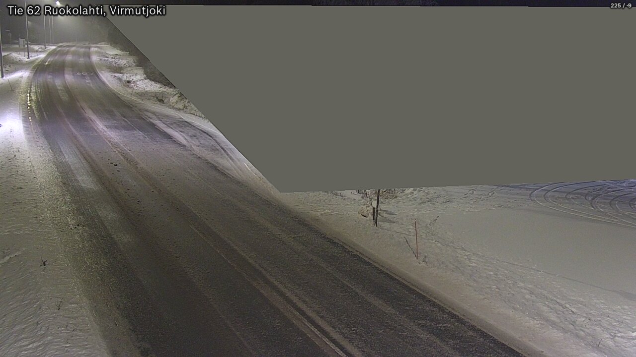 Weather Camera Image Road 62 Virmutjoki, Ruokolahti, Etelä-Karjala