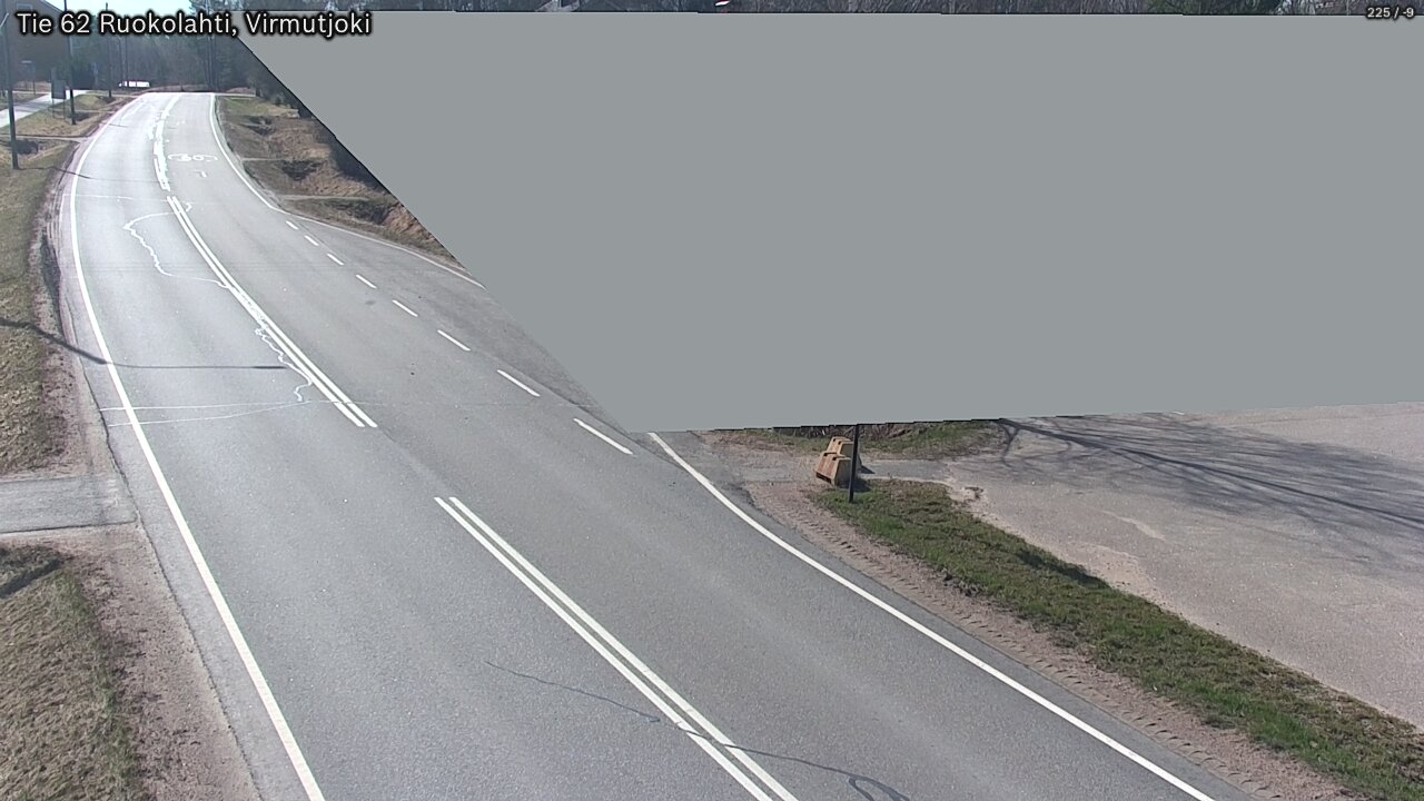 Weather Camera Image Väg 62 Virmutjoki, Ruokolahti, Etelä-Karjala