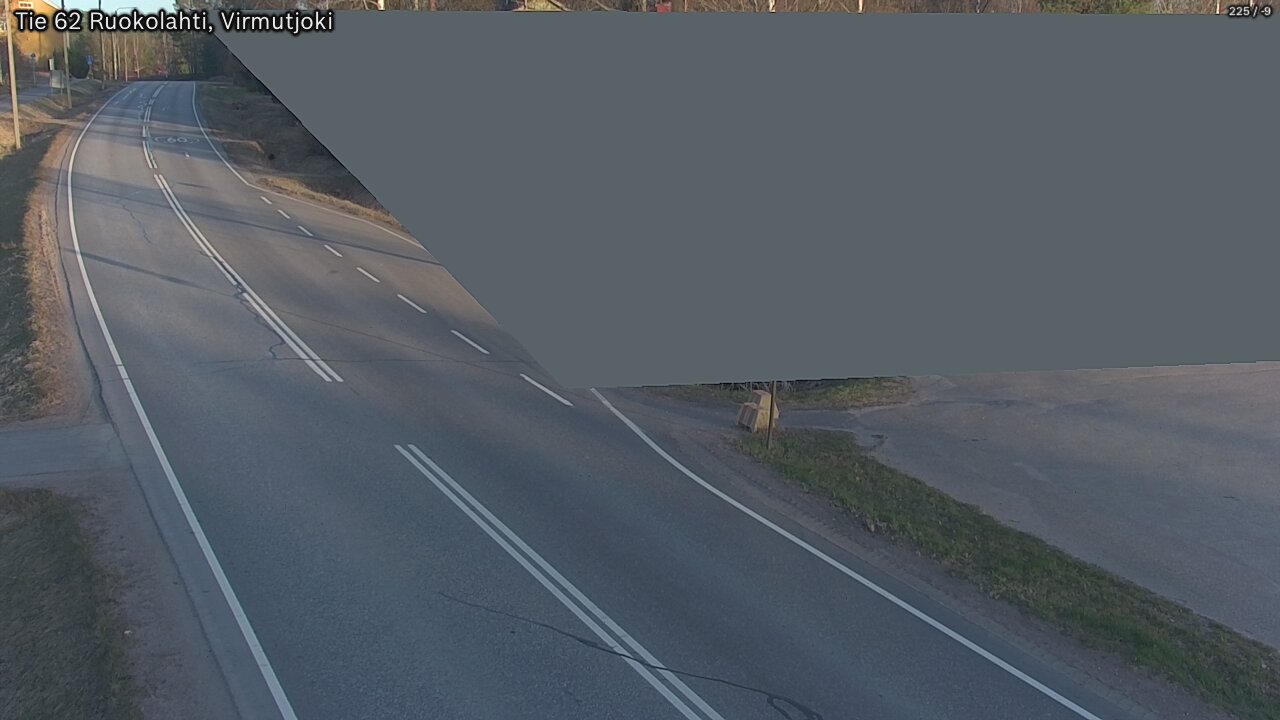 Weather Camera Image Väg 62 Virmutjoki, Ruokolahti, Etelä-Karjala