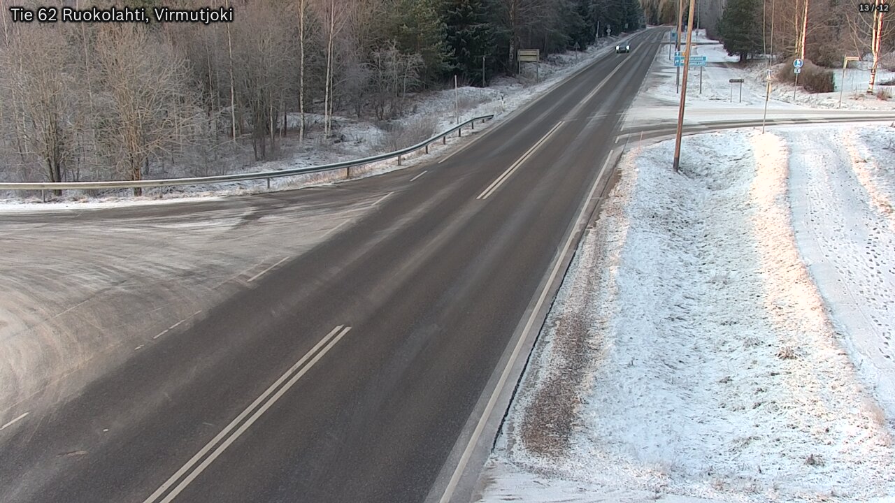 Kelikamerat Kuva Tie 62 Virmutjoki, Ruokolahti, Etelä-Karjala