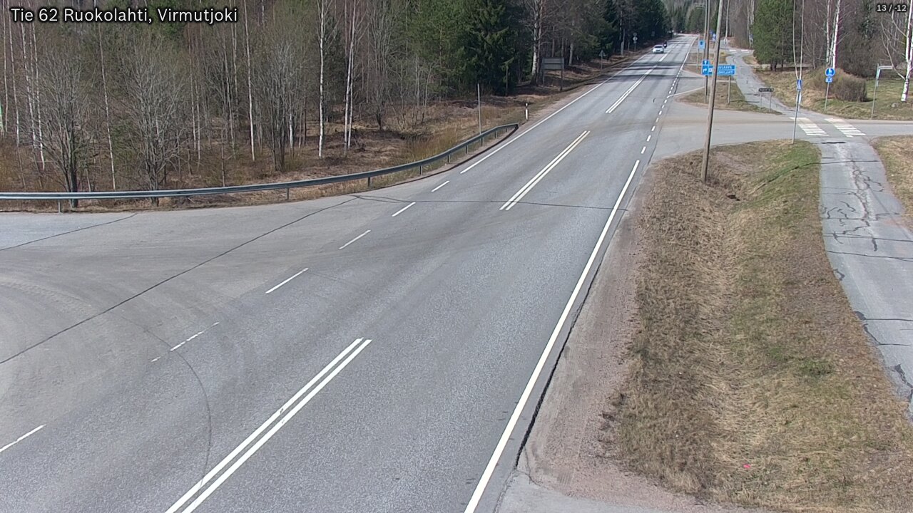 Kelikamerat Kuva Tie 62 Virmutjoki, Ruokolahti, Etelä-Karjala