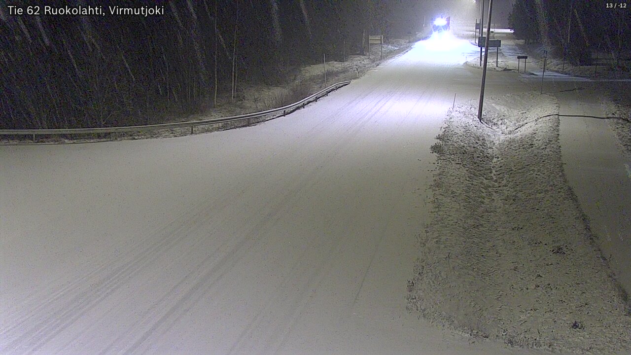 Kelikamerat Kuva Tie 62 Virmutjoki, Ruokolahti, Etelä-Karjala