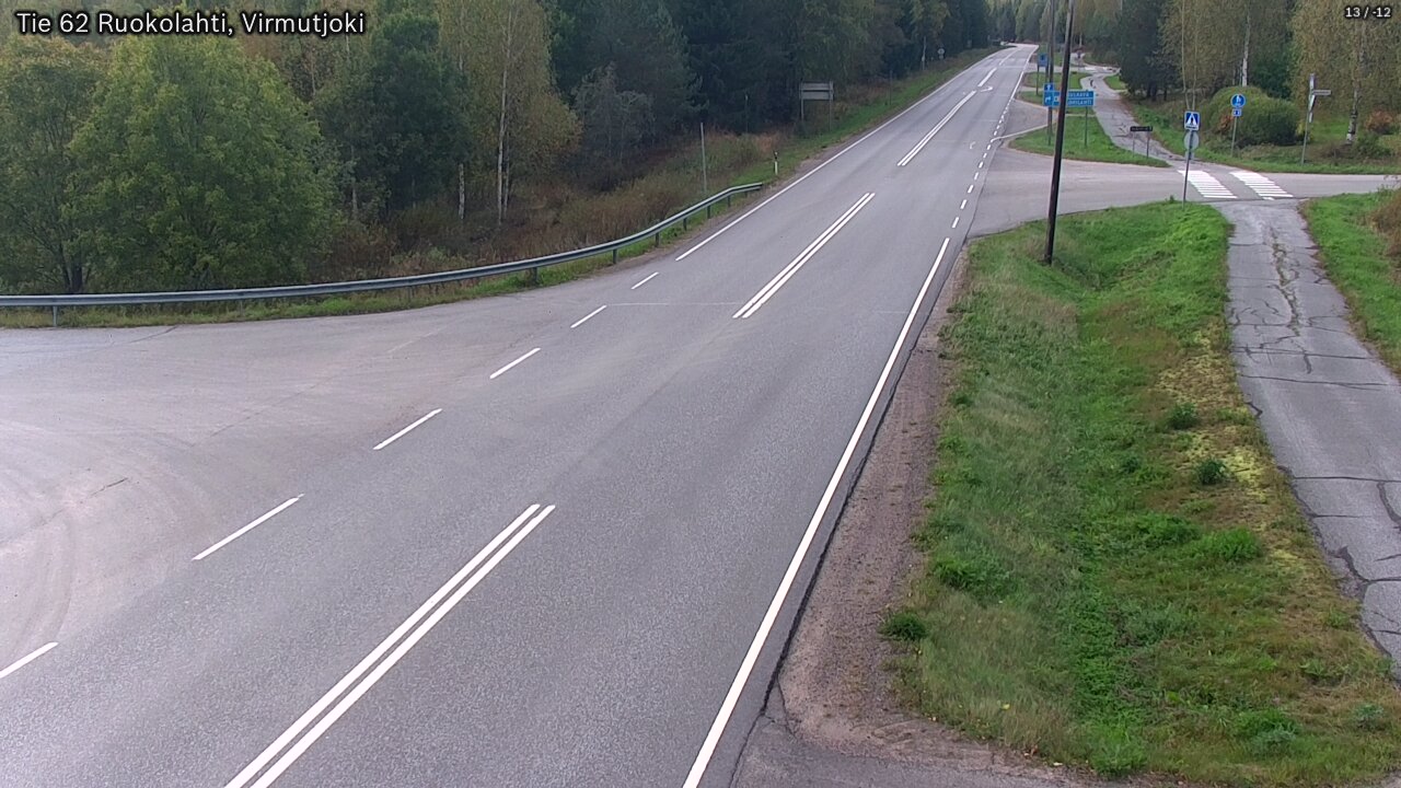 Kelikamerat Kuva Tie 62 Virmutjoki, Ruokolahti, Etelä-Karjala