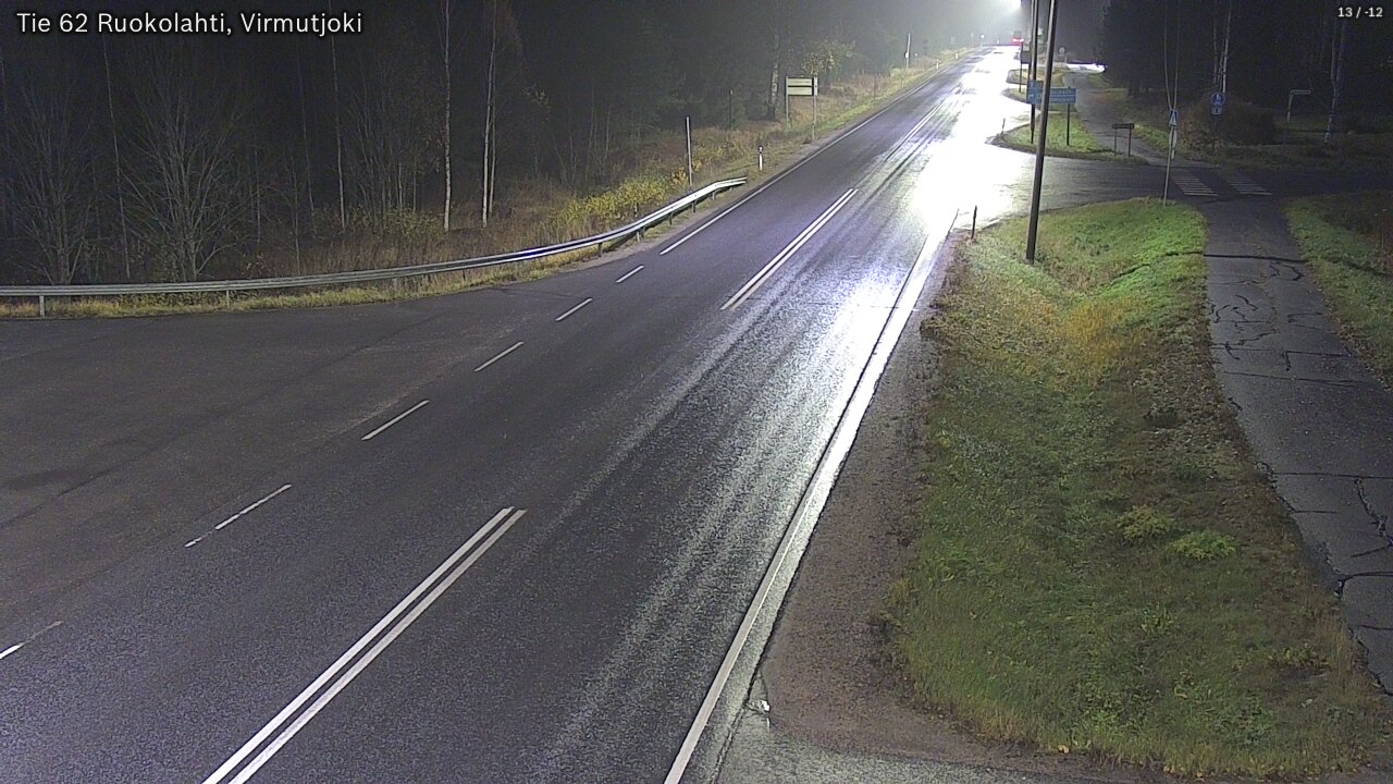 Kelikamerat Kuva Tie 62 Virmutjoki, Ruokolahti, Etelä-Karjala