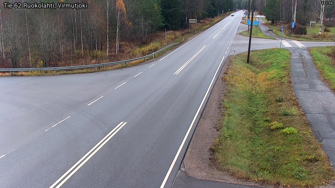 Kelikamerat Kuva Tie 62 Virmutjoki, Ruokolahti, Etelä-Karjala