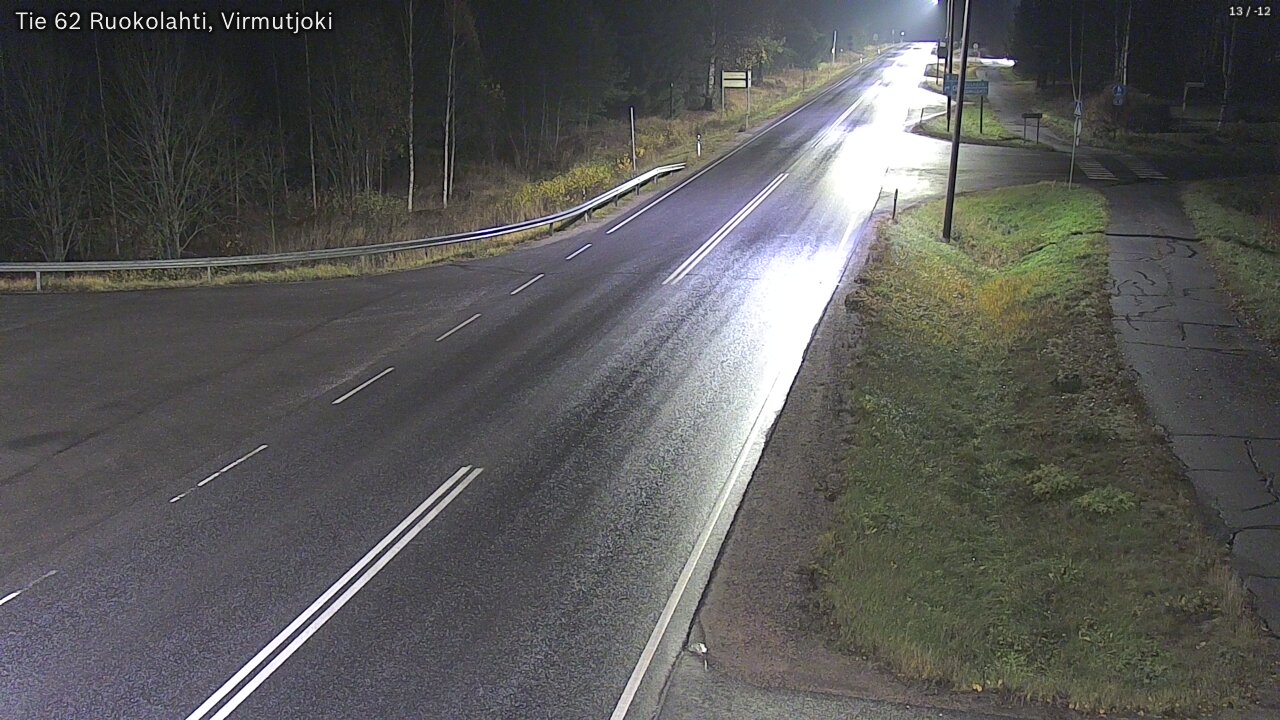 Kelikamerat Kuva Tie 62 Virmutjoki, Ruokolahti, Etelä-Karjala