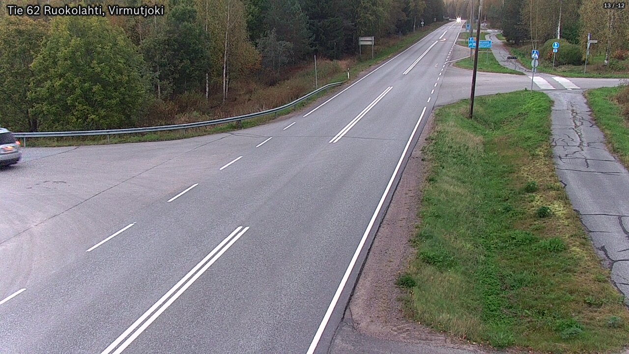 Kelikamerat Kuva Tie 62 Virmutjoki, Ruokolahti, Etelä-Karjala