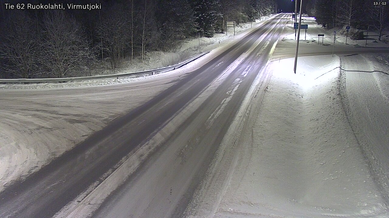 Kelikamerat Kuva Tie 62 Virmutjoki, Ruokolahti, Etelä-Karjala