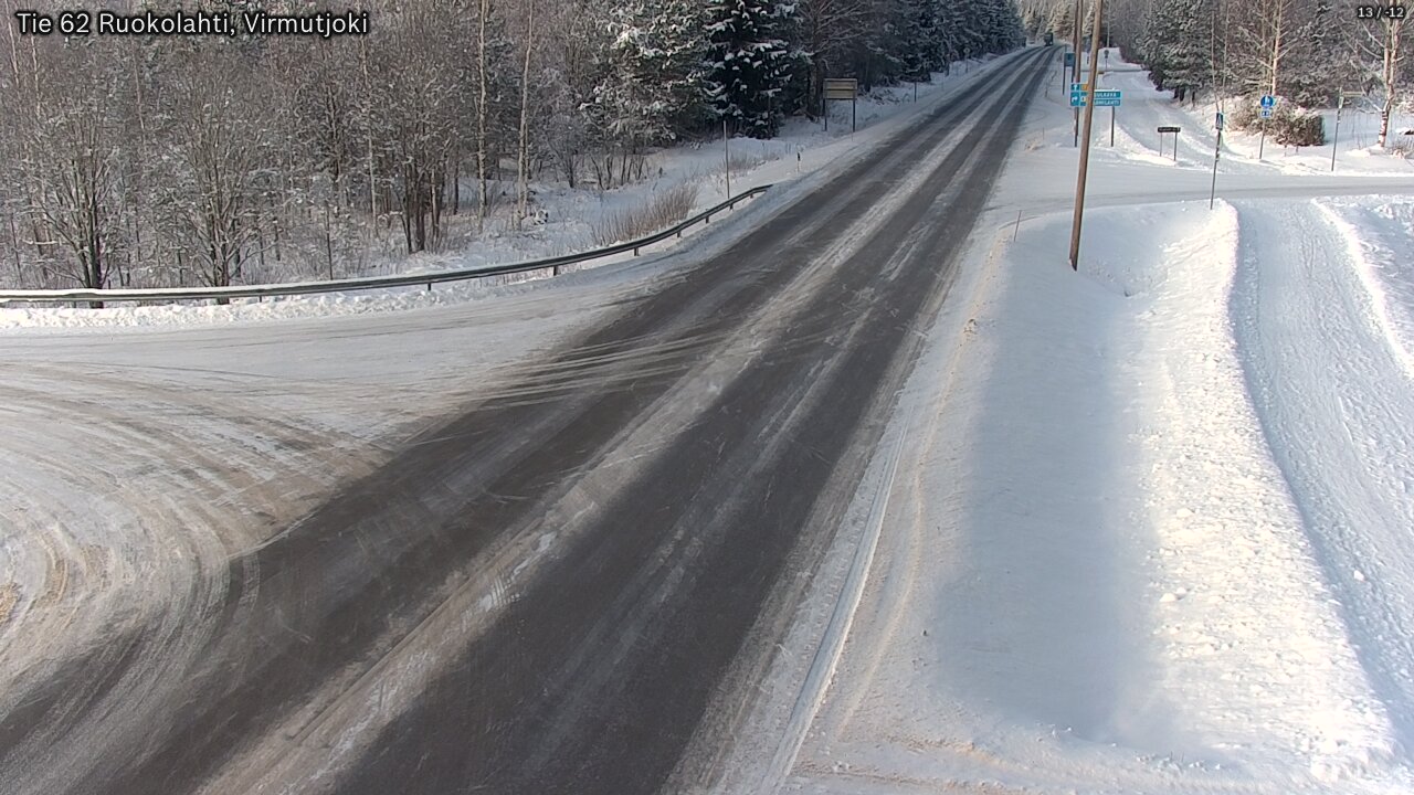 Kelikamerat Kuva Tie 62 Virmutjoki, Ruokolahti, Etelä-Karjala