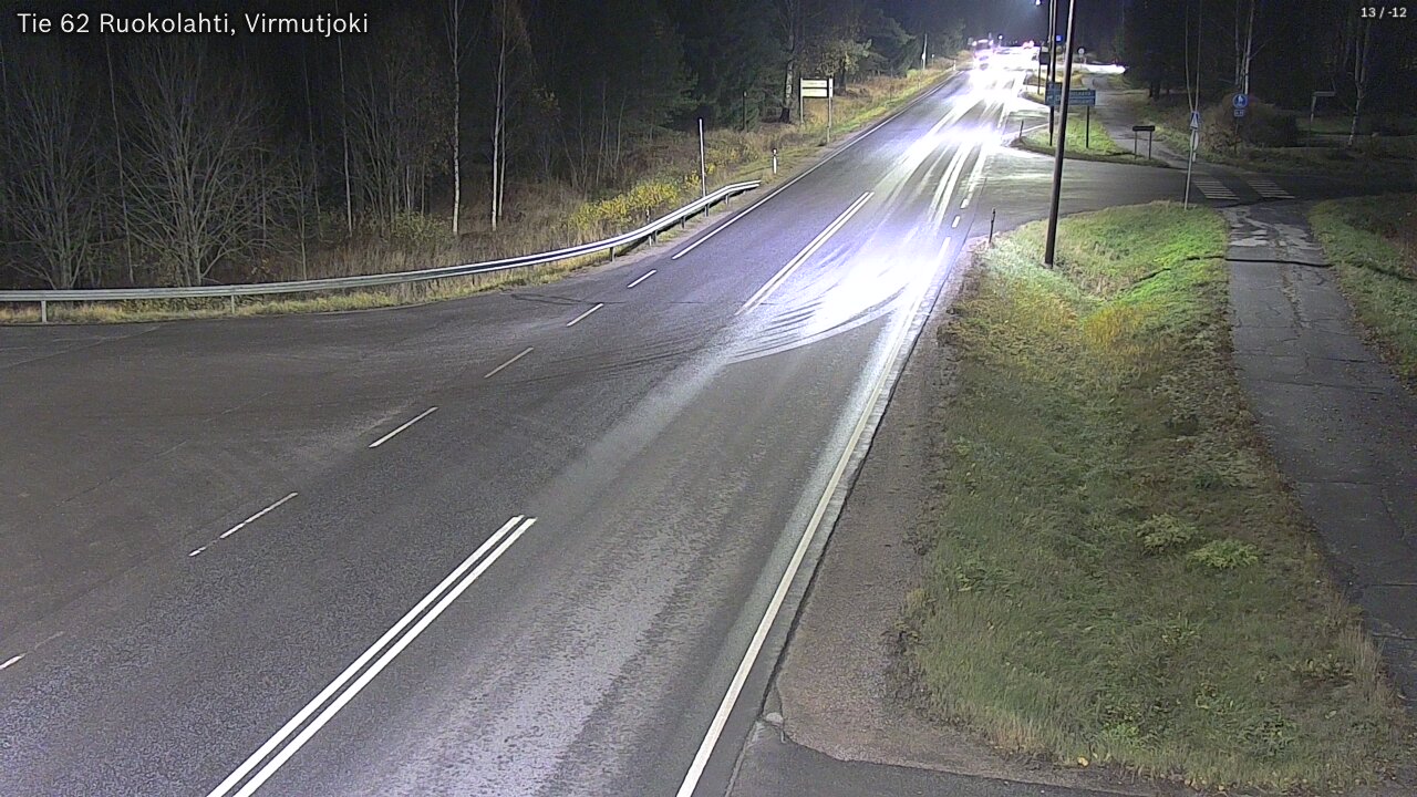 Kelikamerat Kuva Tie 62 Virmutjoki, Ruokolahti, Etelä-Karjala