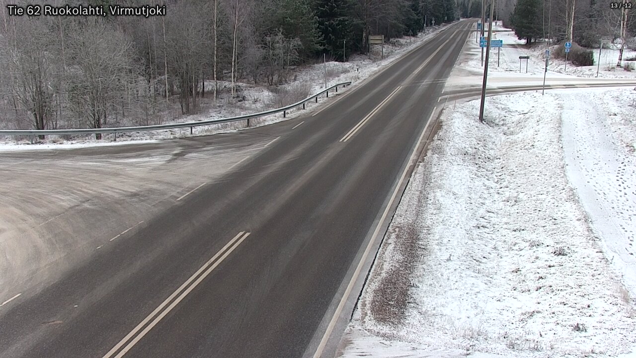 Kelikamerat Kuva Tie 62 Virmutjoki, Ruokolahti, Etelä-Karjala